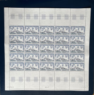 TAAF - 1979 PLANCHE FEUILLE 25v Timbres Navire MNH **  PO 80 - Unused Stamps