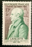 1954 FRANCE N 969 - JOURNEE DU TIMBRE 1954 LAVALETTE DIRECTEUR GÉNÉRAL DES POSTES - NEUF** - Nuevos