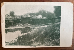 Canal De L'aisne à La Marne Péniche Accident - Cpa Qui A Circulée Le 30/01/1918 - Guerre 14/18 - Other & Unclassified