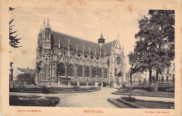 Brüssel - Eglise De Sablon Gel.1916 Feldpost - Monuments, édifices