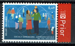 België 3211 - Sociale Samenhang - Cohésion Sociale - Prior Rechts - Unused Stamps