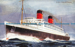 R141184 R. M. S. Mauretania. Bernard W. Church. Salmon. 1953 - Wereld