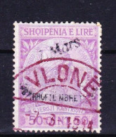 STAMPS-ALBANIA-1914-USED-SEE-SCAN-OVERPRINT-7-MARS-MICHEL-#39-COTE-80-EURO - Albania