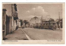 - Wintzenheim : Gare Et Entrée Du Village - Wintzenheim