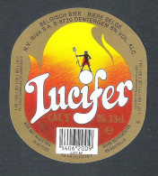 BROUWERIJ RIVA - DENTERGEM - LUCIFER  (BE 077) - Bière