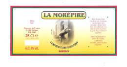 BRASSERIE DE L'ANCRE - HET ANKER - MECHELEN - LA MOREPIRE   - BIERETIKET  (BE 080) - Beer