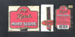 BIERETIKET - KRIEK  LAMBIC MORT SUBITE    (BE 081) - Cerveza