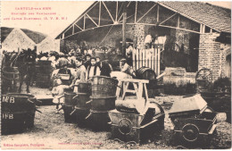 FR66 BANYULS SUR MER - Labouche - Rentrée Des Vendanges Aux Caves BARTISSOL - Tonneau SVBN - Animée - Belle - Wijnbouw