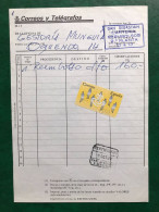 España Spain 1993, ATM SILUETAS, DOCUMENTO POSTAL REEMBOLSO 160 PTS, EPELSA, RARO!!! - Viñetas De Franqueo [ATM]