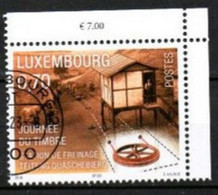 LUXEMBOURG, LUXEMBURG, 2018, MI 2176, JOURNEE DU TIMBRE,   GESTEMPELT, OBLITERE - Gebraucht