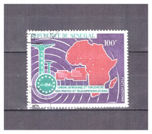 SENEGAL  . PA  N ° 62 .  100 F  U.A.M.P.T.      OBLITERE     SUPERBE . - Sénégal (1960-...)