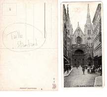 Petite Carte Offerte Par Chicorée à La Ménagère / Lyon Eglise Saint Nizier - Lyon 2