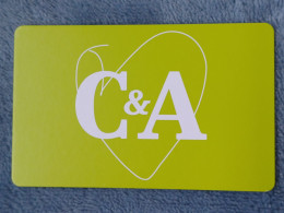 GIFT CARD - HUNGARY - C&A 45 - LIGHT GREEN - Cartes Cadeaux