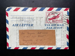 ENTIER POSTAL PHILIPPINES / MANILLA POUR BAYSIDE USA / 1953 - Philippines