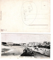 Petite Carte Offerte Par Chicorée à La Ménagère / Biarritz La Plage - Biarritz