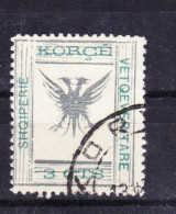 STAMPS-ALBANIA-KORCE-VETQEVERITATE-1917-USED-SEE-SCAN - Albania