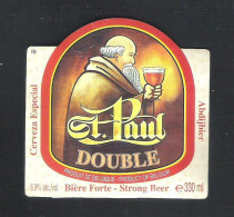 BIERETIKET - ST. PAUL - DOUBLE - 350 ML (BE 104) - Beer