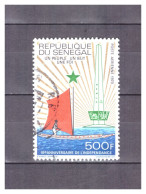 SENEGAL  . PA  N ° 84 .  500 F   INDEPENDANCE      OBLITERE     SUPERBE . - Sénégal (1960-...)