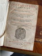 Livre Controversia Forenses Alexandrum Pernet 1611 - Before 18th Century