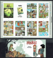 Mini-récit N° 6 Nouvelle Série - "MARZI. Coeurs Sauvages" De Savoia Et Sowa- Supplément  à Spirou 3675. - Spirou Magazine