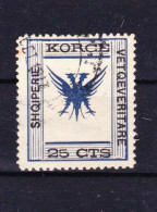 STAMPS-ALBANIA-KORCE-VETQEVERITATE-1917-USED-SEE-SCAN - Albanie