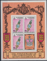 Maldives 1978 Minerals / Minéraux Diamond Diamant  Cullinan Coronation Sheetlet MNH - Mineralien