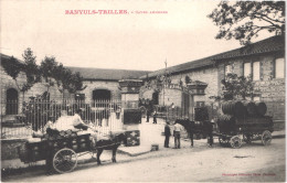 FR66 BANYULS SUR MER - Labouche - BANYULS TRILLES - Caves Annexes - Attelages Tonneaux De Vin - Animée - Belle - Banyuls Sur Mer