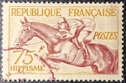 FRANCE N°965 Jeux Olympiques D’Helsinki. Cachet Rouge. T.B... - Used Stamps