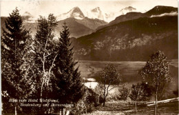 Blick Vom Hotel Waldrand, Beatenberg Auf Berneralpen (16770) * 23. 9. 1921 - Beatenberg