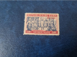 CUBA  NEUF  1948   ANTONIO  MACEO  50c  //  PARFAIT  ETAT  //  1er  CHOIX  // - Unused Stamps