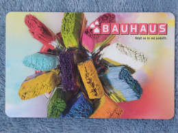 GIFT CARD - CZECH REPUBLIC - BAUHAUS 01 - BRUSHES - Tarjetas De Regalo