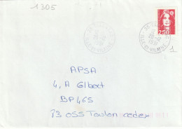 CAD    / N°  2720    35 - TALENSAC - Manual Postmarks