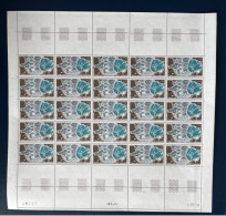 TAAF 1979 FEUILLE PLANCHE 25v NEUFS MNH **  PA 56 - Posta Aerea