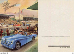 Boccasile - Cartolina Pubblicitaria "Alfa Romeo" 2 - Marcophilie