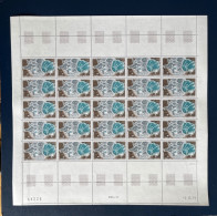 TAAF 1979 FEUILLE PLANCHE 25v NEUFS MNH **  PA 56 - Luftpost