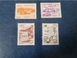 CUBA  NEUF  1982   EXPORTACIONES  CUBANAS 7c,8c,10c,1P.   //  PARFAIT  ETAT  //  Sans Gomme - Nuevos