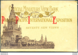 "Pacific International Exhibition" 1915. Libretto Ufficiale Di "cartoline" Con Vedute". - Panama