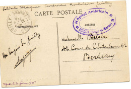 FRANCE.USA. 1916. "HOPITAL AMERICAIN B" JUILLY (SEINE & MARNE) - WW I