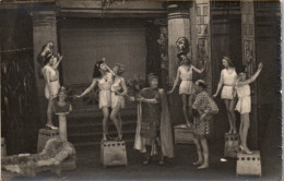 CP Carte Photo D'époque Photographie Vintage Music-hall Spectacle Cabaret  - Parejas