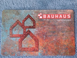 GIFT CARD - CZECH REPUBLIC - BAUHAUS 03 - Cartes Cadeaux