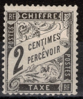 France Timbre-Taxe 1882 Type Duval Y&T N° 11 Neuf Sans Gomme NSG (*) - 1859-1959 Oblitérés