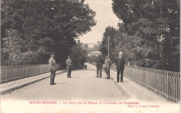 FR66 BOURG MADAME - Verges - Le Pont Sur La Rahur - Avenue De Puigcerda - Douaniers - Animée - Belle - Customs