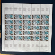 TAAF 1979 FEUILLE PLANCHE 25v NEUFS MNH **  PA 56 - Blocs-feuillets