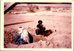 Photographie Photo Vintage Snapshot Amateur Afrique Touareg Désert  - Afrique