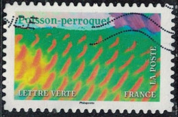 France 2024 Oblitéré Used Animaux En Couleurs Poisson Perroquet SU - Used Stamps