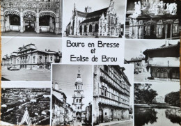 Bourg En Bresse Et Eglise De Brou - Jubé, Tombeau De Philibert Le Beau,Théâtr, Eglise Notre Dame, Préfecture - Sonstige & Ohne Zuordnung