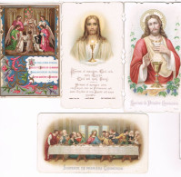 4 Premières Cartes De Prière Pour La Communion - Devotion Images