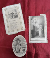 Lot 3 Images Pieuses Canivet"PRIERE A LA MADONE"LE TABERNACLE DE JESUS"MARIE"holy Card"images Pieuses"religion".. - Images Religieuses