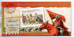 France.carnet Bc714 De 2012.chateaux Et Demeures Historiques.neuf Non Plié. - Modern : 1959-...