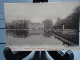 Cpa Environs De Milly - Château De Courances - Vue Du Parc - Milly La Foret